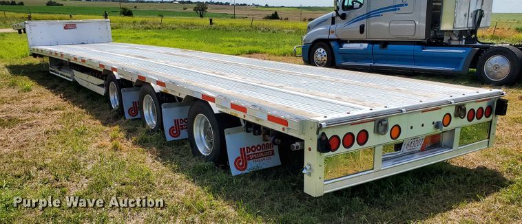 image for item DJ3167 2018 Doonan Chaparrel II 532ACLGC1NFZ flatbed trailer