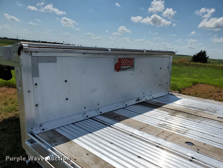 image for item DJ3167 2018 Doonan Chaparrel II 532ACLGC1NFZ flatbed trailer