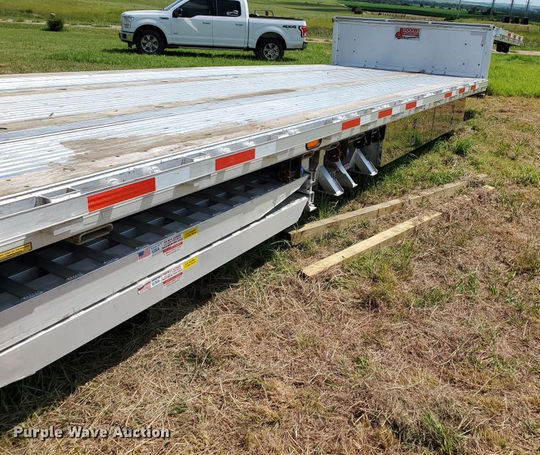 image for item DJ3167 2018 Doonan Chaparrel II 532ACLGC1NFZ flatbed trailer