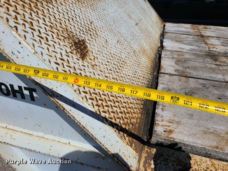 image for item EL9888 1985 Trail King TK70HT drop deck equipment trailer