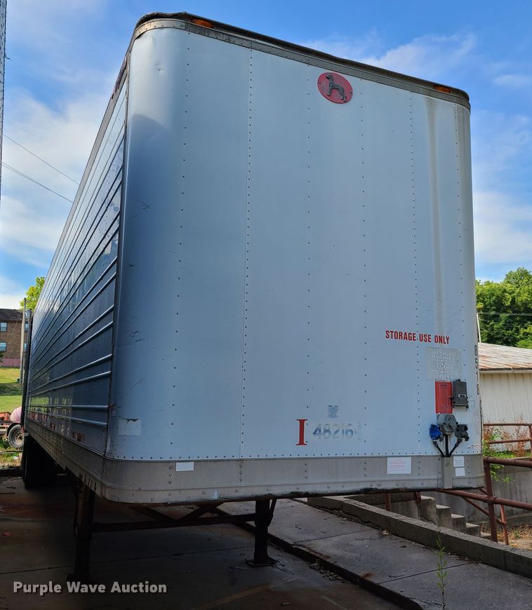 image for item EL9907 1990 Great Dane dry van trailer