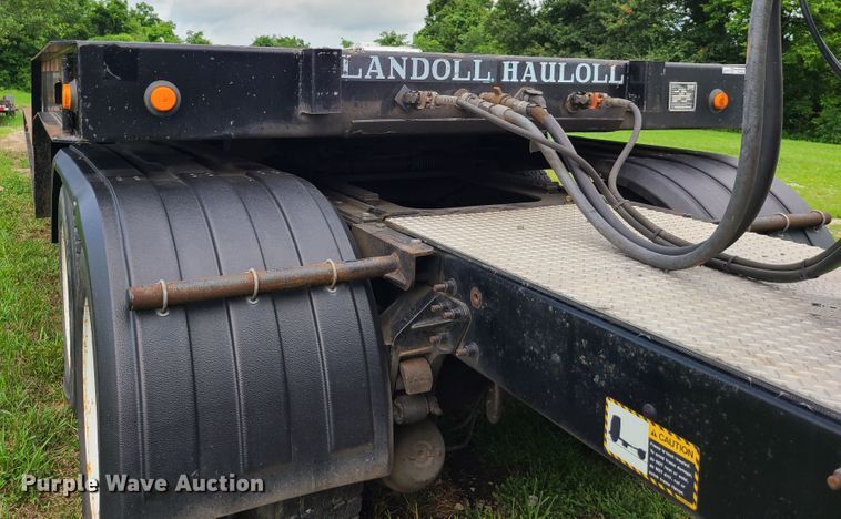 image for item EL9928 1991 Landall Haulall drop deck equipment trailer