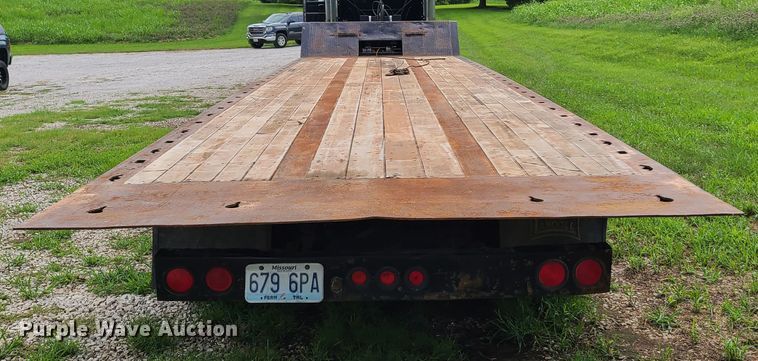 image for item EL9928 1991 Landall Haulall drop deck equipment trailer