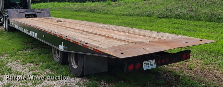 image for item EL9928 1991 Landall Haulall drop deck equipment trailer