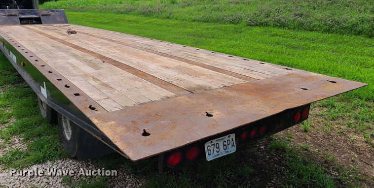 image for item EL9928 1991 Landall Haulall drop deck equipment trailer