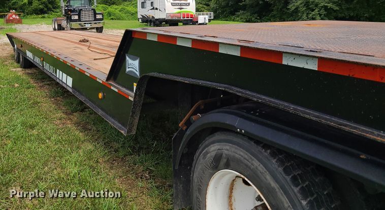 image for item EL9928 1991 Landall Haulall drop deck equipment trailer