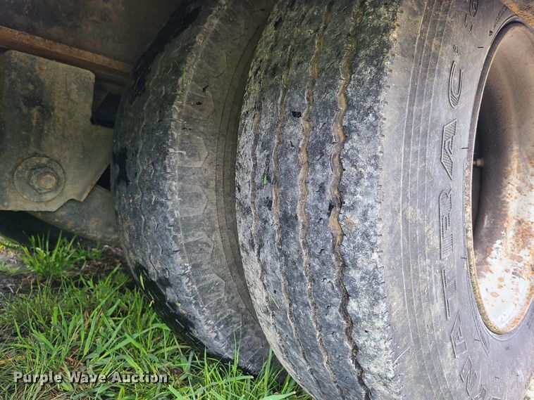 image for item EL9928 1991 Landall Haulall drop deck equipment trailer