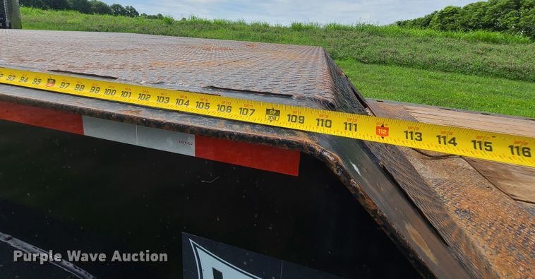 image for item EL9928 1991 Landall Haulall drop deck equipment trailer