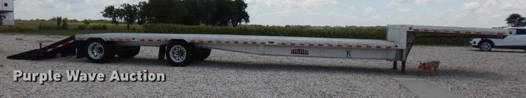 image for item FN9295 2004 Chaparral drop deck equipment trailer