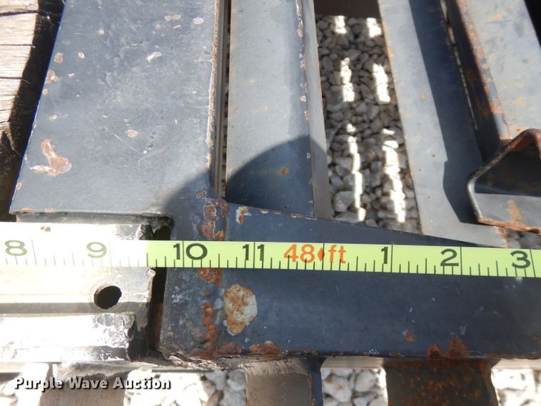 image for item FN9295 2004 Chaparral drop deck equipment trailer