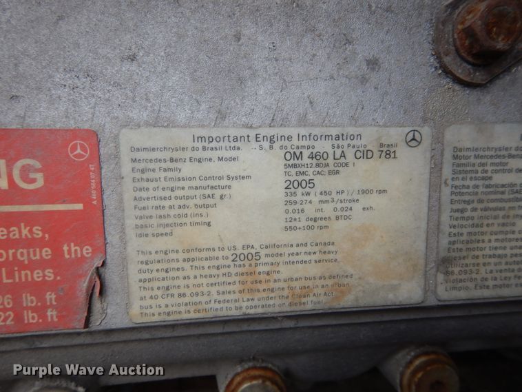 image for item GV9183 2006 Freightliner Columbia  semi truck