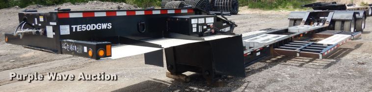 image for item GW9164 2013 Trail Eze TE50DGWS lowboy equipment trailer