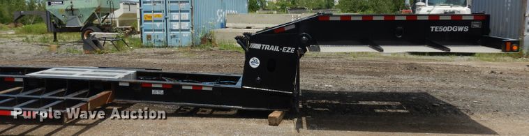 image for item GW9164 2013 Trail Eze TE50DGWS lowboy equipment trailer