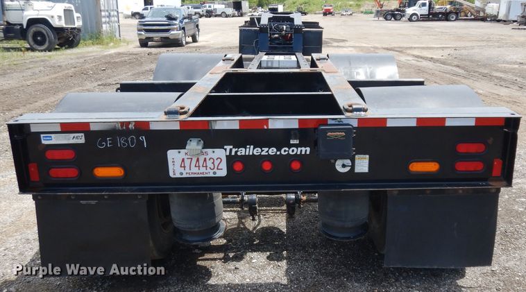 image for item GW9164 2013 Trail Eze TE50DGWS lowboy equipment trailer