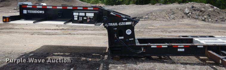 image for item GW9164 2013 Trail Eze TE50DGWS lowboy equipment trailer
