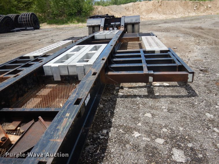 image for item GW9164 2013 Trail Eze TE50DGWS lowboy equipment trailer