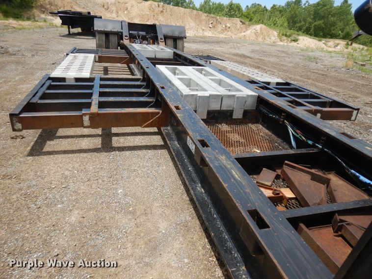 image for item GW9164 2013 Trail Eze TE50DGWS lowboy equipment trailer