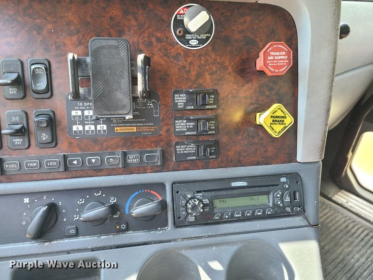 image for item GX9277 2009 Freightliner Century Class  semi truck