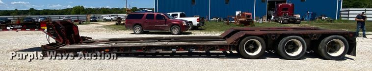image for item HG9161 1991 Talbert T3DW-50SA-HRG-1-T1 lowboy equipment trailer