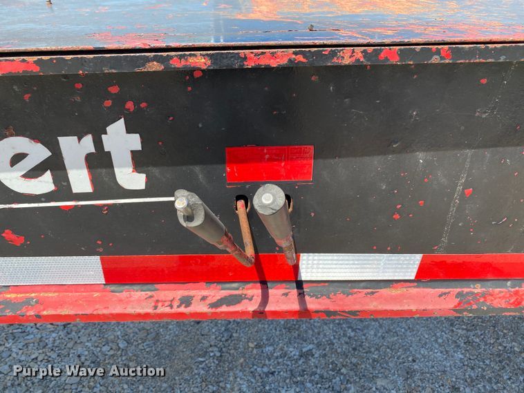 image for item HG9161 1991 Talbert T3DW-50SA-HRG-1-T1 lowboy equipment trailer