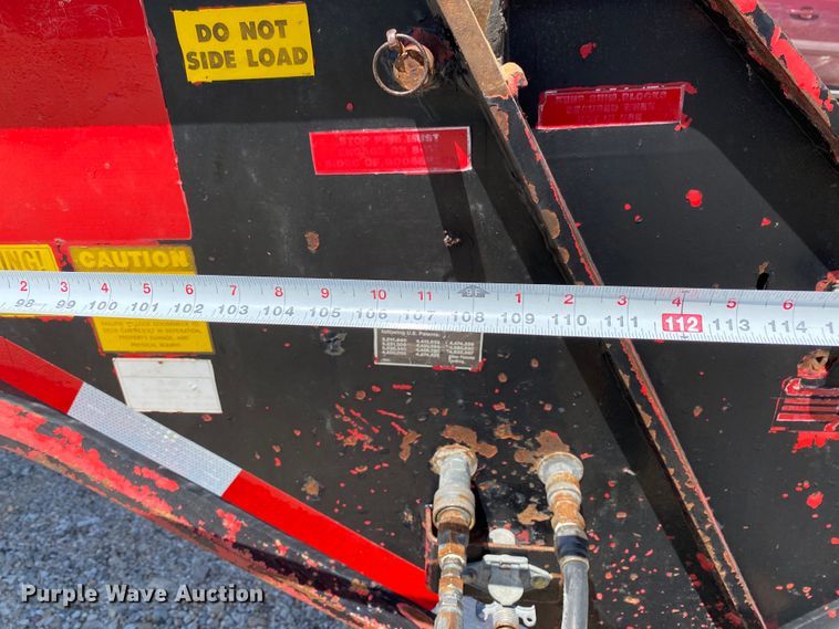 image for item HG9161 1991 Talbert T3DW-50SA-HRG-1-T1 lowboy equipment trailer