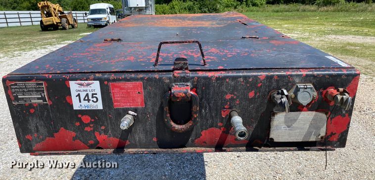 image for item HG9161 1991 Talbert T3DW-50SA-HRG-1-T1 lowboy equipment trailer