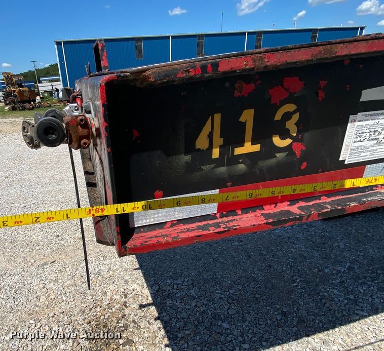 image for item HG9161 1991 Talbert T3DW-50SA-HRG-1-T1 lowboy equipment trailer