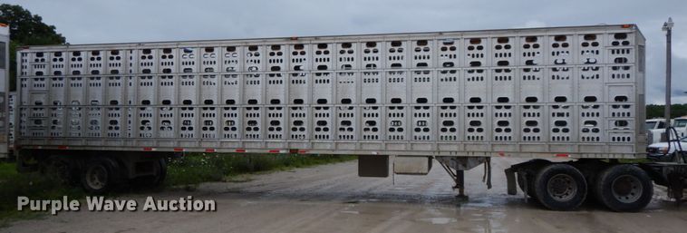 image for item HM9734 2005 Barrett livestock trailer