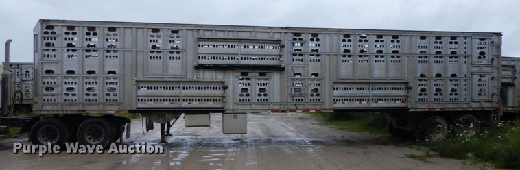 image for item HM9734 2005 Barrett livestock trailer