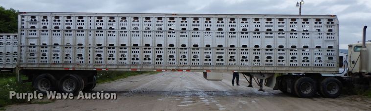 image for item HM9735 2005 Barrett livestock trailer
