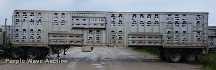 image for item HM9735 2005 Barrett livestock trailer