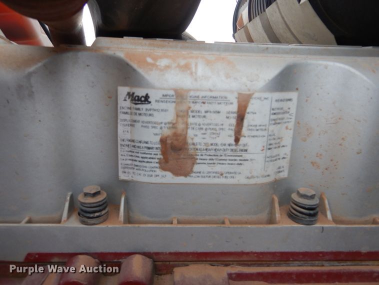 image for item HS9714 2012 Mack GU713  semi truck