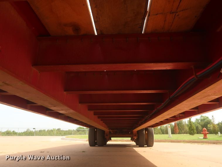 image for item HT9610 2008 Nuttall 235LB drop deck equipment trailer