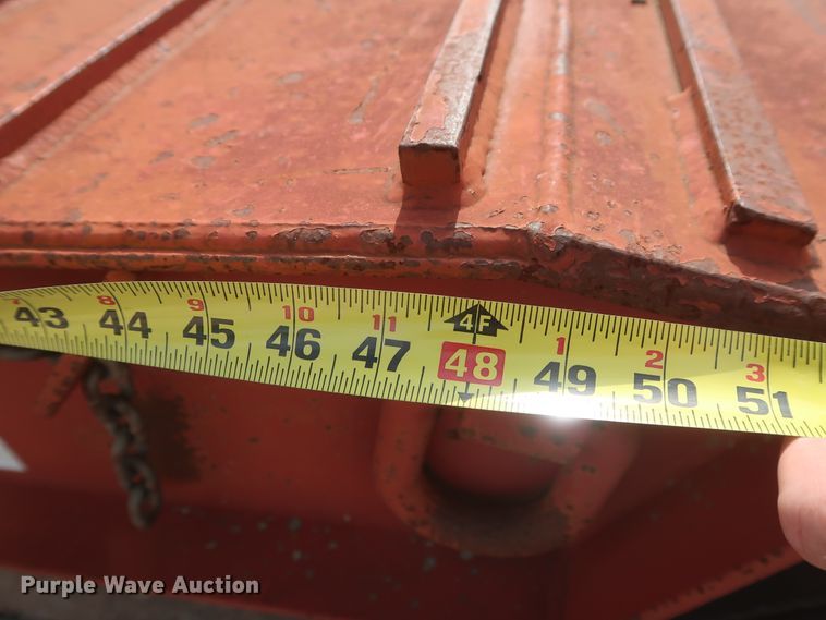 image for item HT9610 2008 Nuttall 235LB drop deck equipment trailer