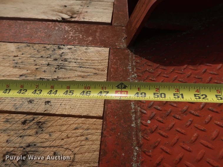 image for item HT9610 2008 Nuttall 235LB drop deck equipment trailer