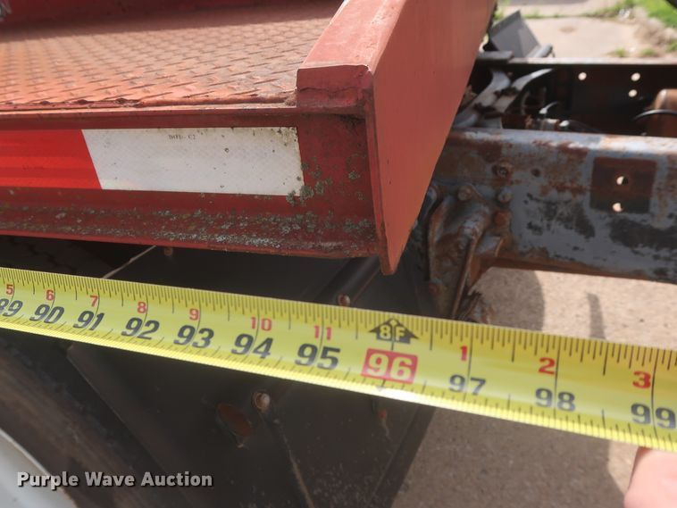 image for item HT9610 2008 Nuttall 235LB drop deck equipment trailer