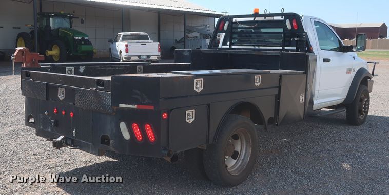 image for item HT9626 2011 Dodge Ram 5500HD  flatbed truck