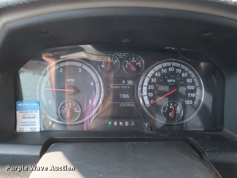 image for item HT9626 2011 Dodge Ram 5500HD  flatbed truck