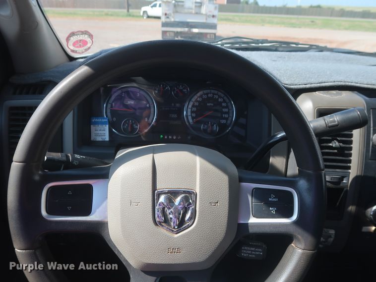 image for item HT9626 2011 Dodge Ram 5500HD  flatbed truck