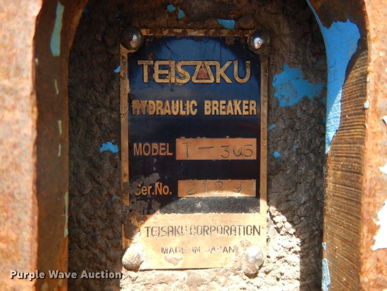 image for item DF5194 Teisaku T-305 backhoe breaker