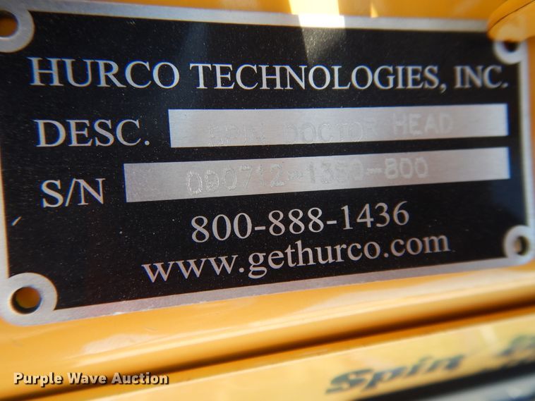 image for item DF5195 Hurco Spin Doctor 800 valve excerciser