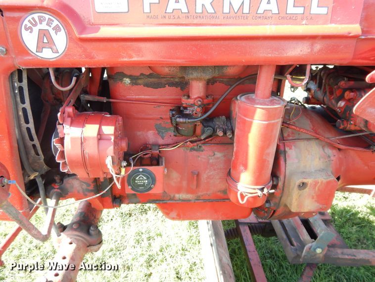 image for item DF5203 1953 Farmall Super A  tractor