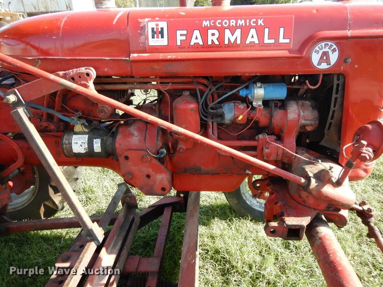 image for item DF5203 1953 Farmall Super A  tractor