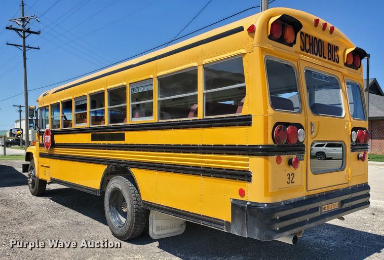 image for item DF5586 2000 Chevrolet  Blue Bird school bus
