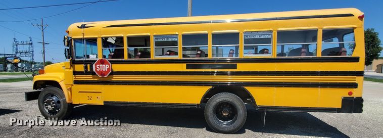 image for item DF5586 2000 Chevrolet  Blue Bird school bus