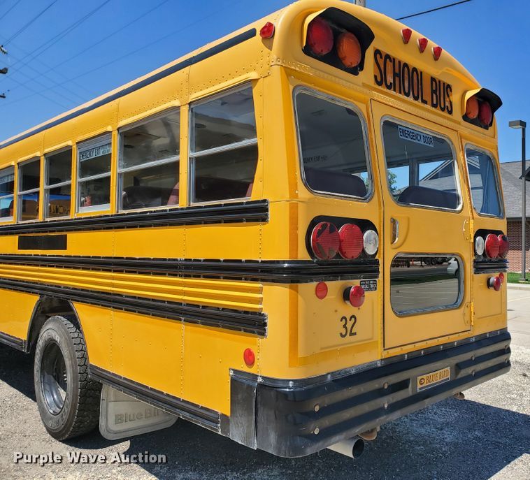image for item DF5586 2000 Chevrolet  Blue Bird school bus