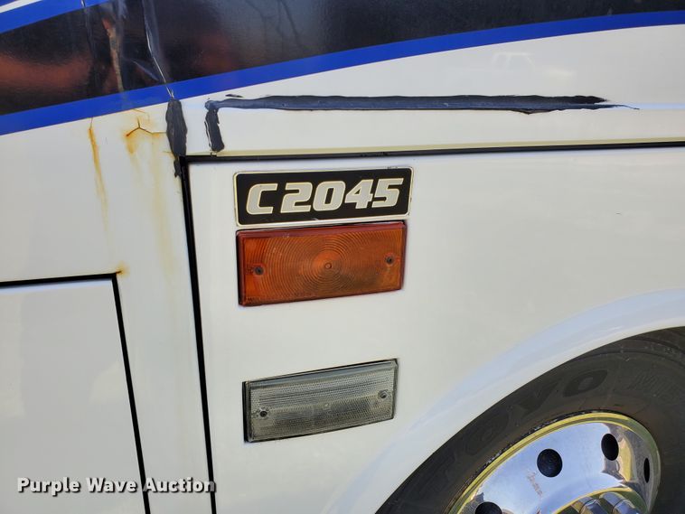 image for item DF5587 2001 Van Hool C2045  coach bus