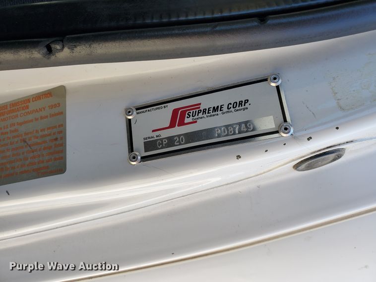 image for item DF5588 1993 Ford Econoline E350  StarTrans shuttle bus