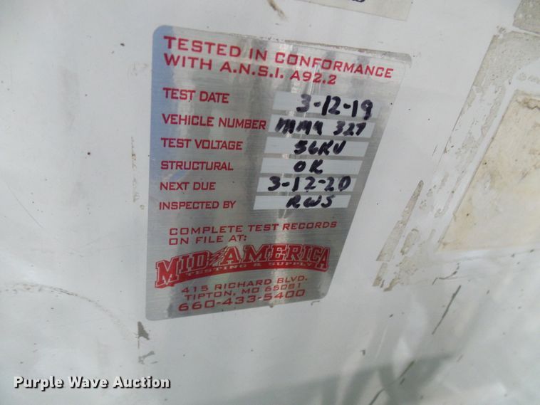 image for item DG1998 2003 Pitman 4000-T mini digger derrick