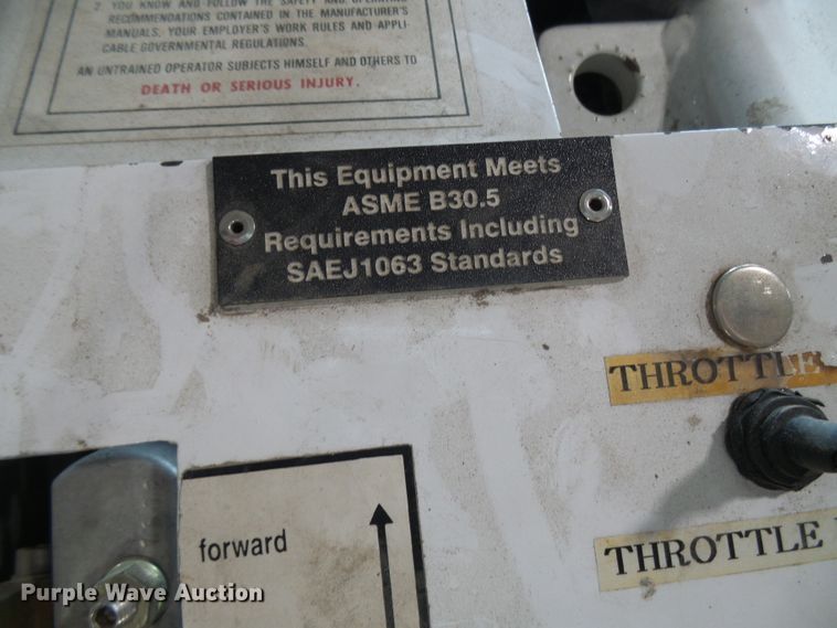 image for item DG1998 2003 Pitman 4000-T mini digger derrick